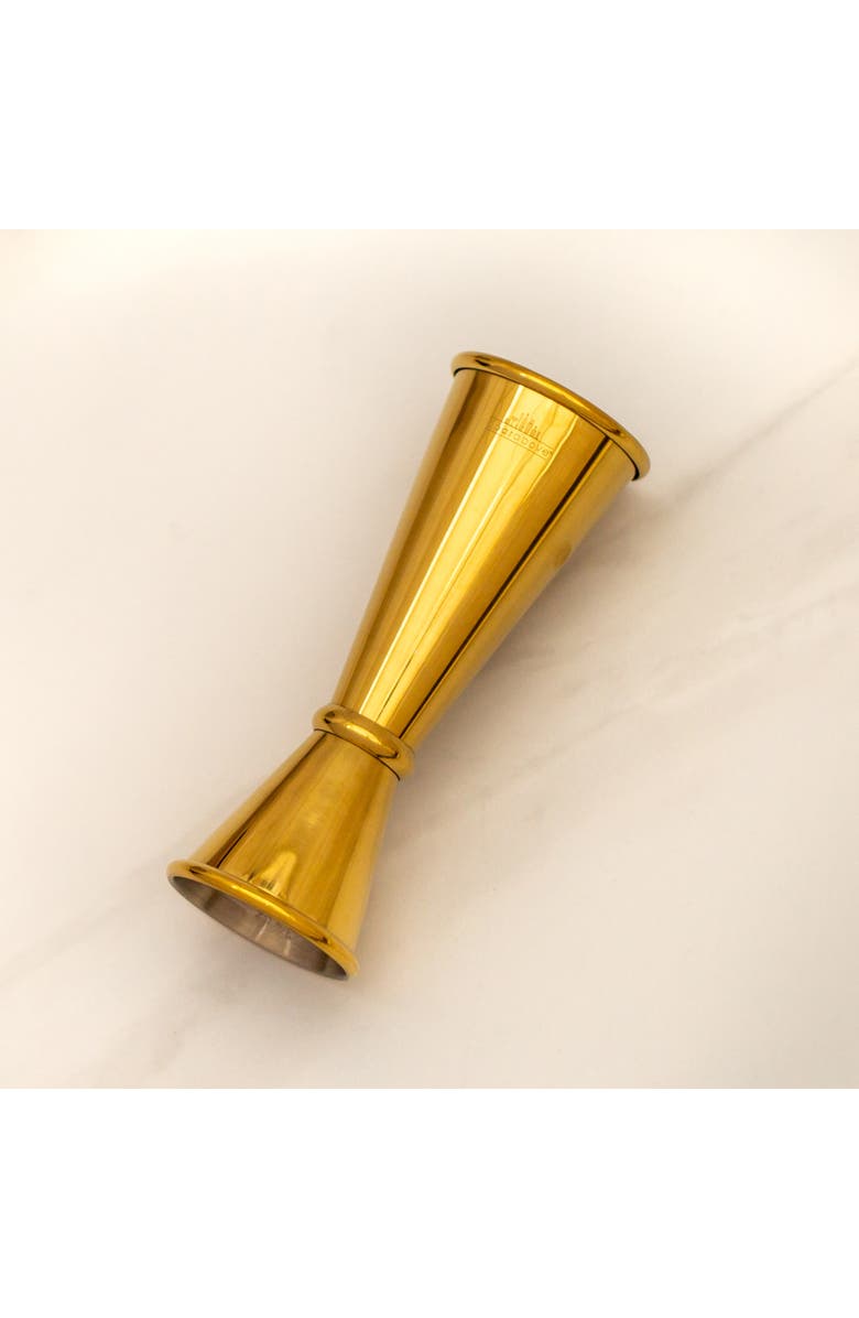 A Bar Above Gold Japanese Cocktail Jigger, Alternate, color, Gold