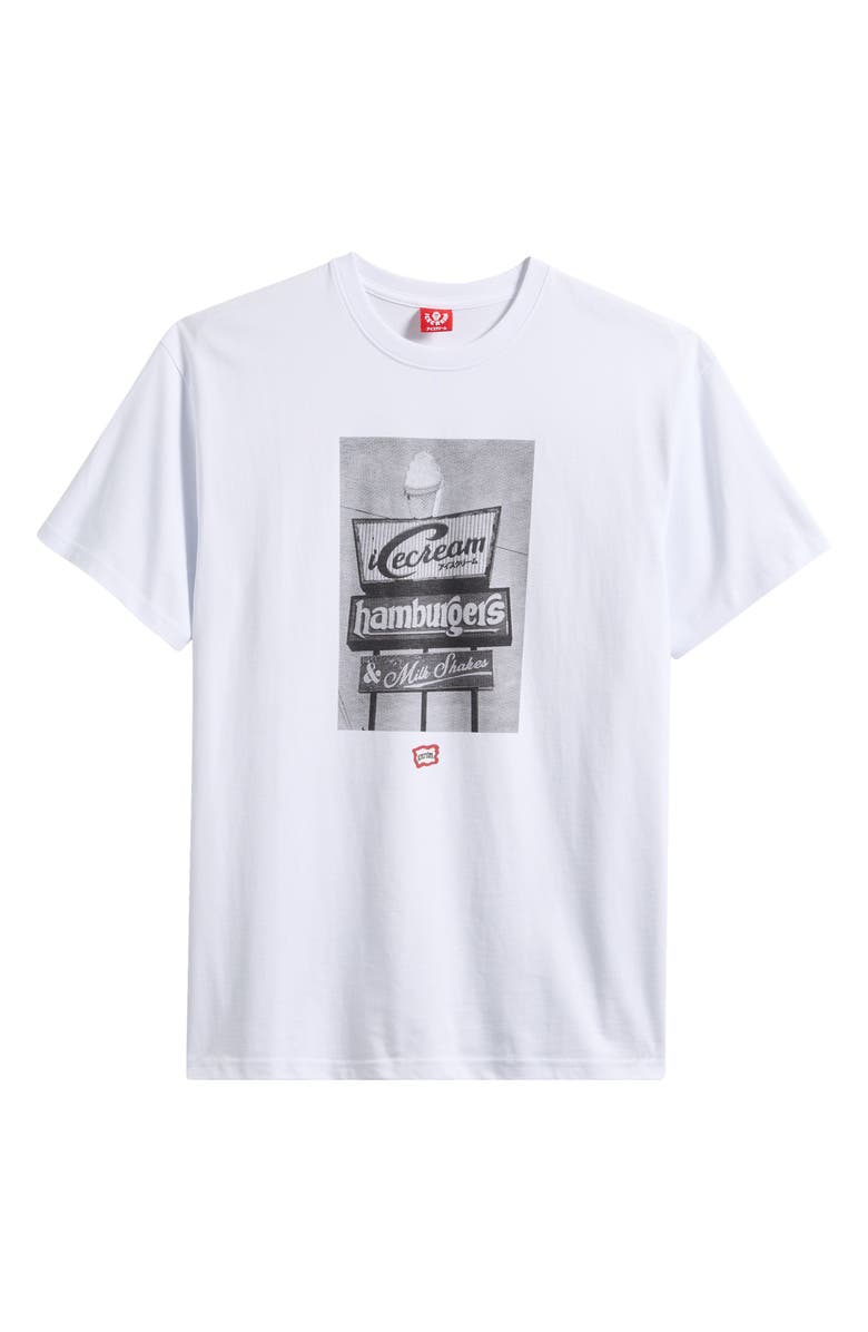 ICECREAM Dive Graphic T-Shirt, Alternate, color, White