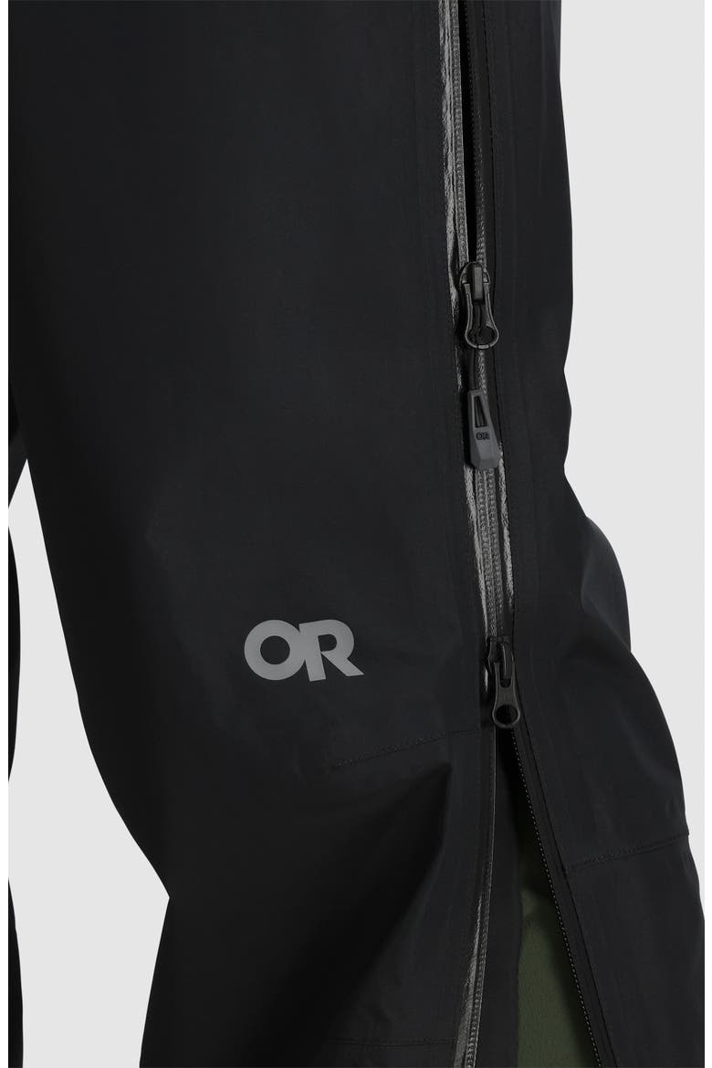Foray 3L Waterproof Pants, Alternate, color, BLACK