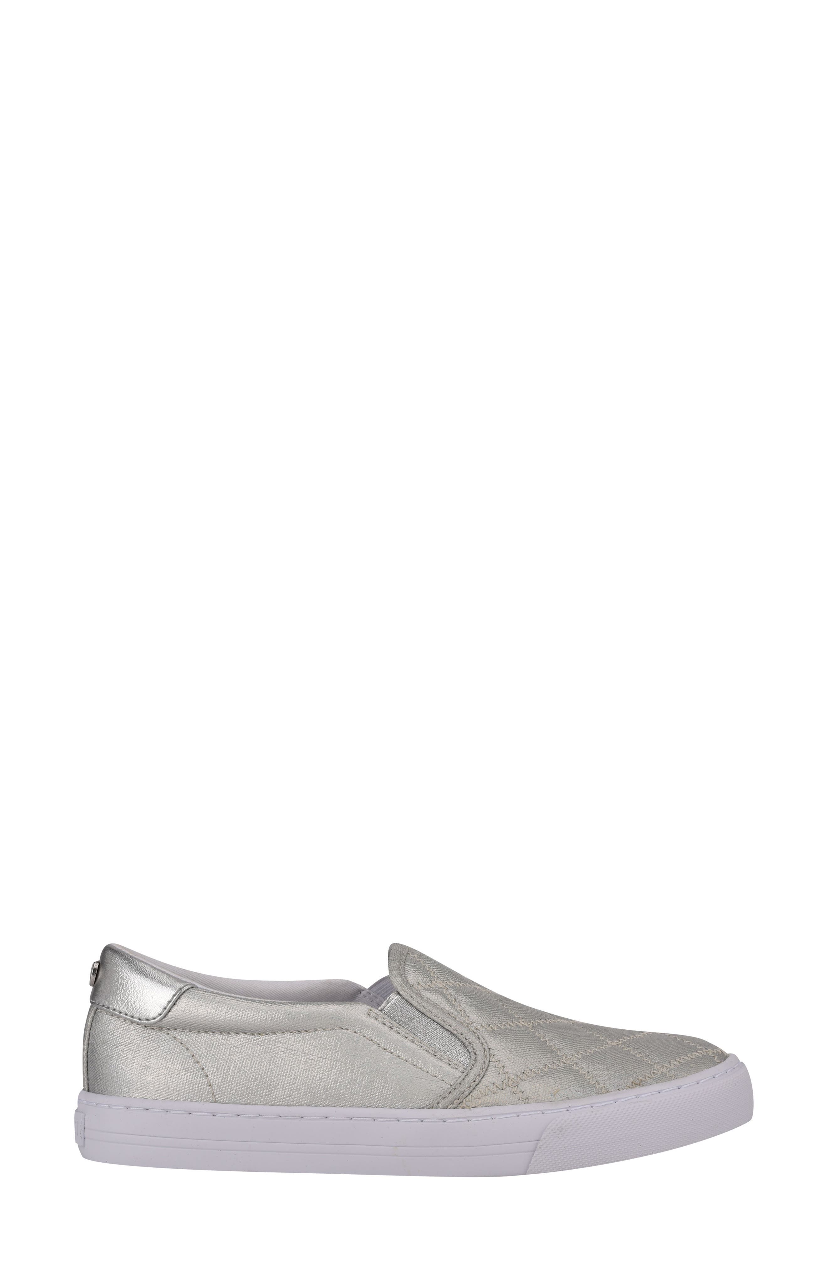 Lala Slip-On Sneaker, Alternate, color, SILVER