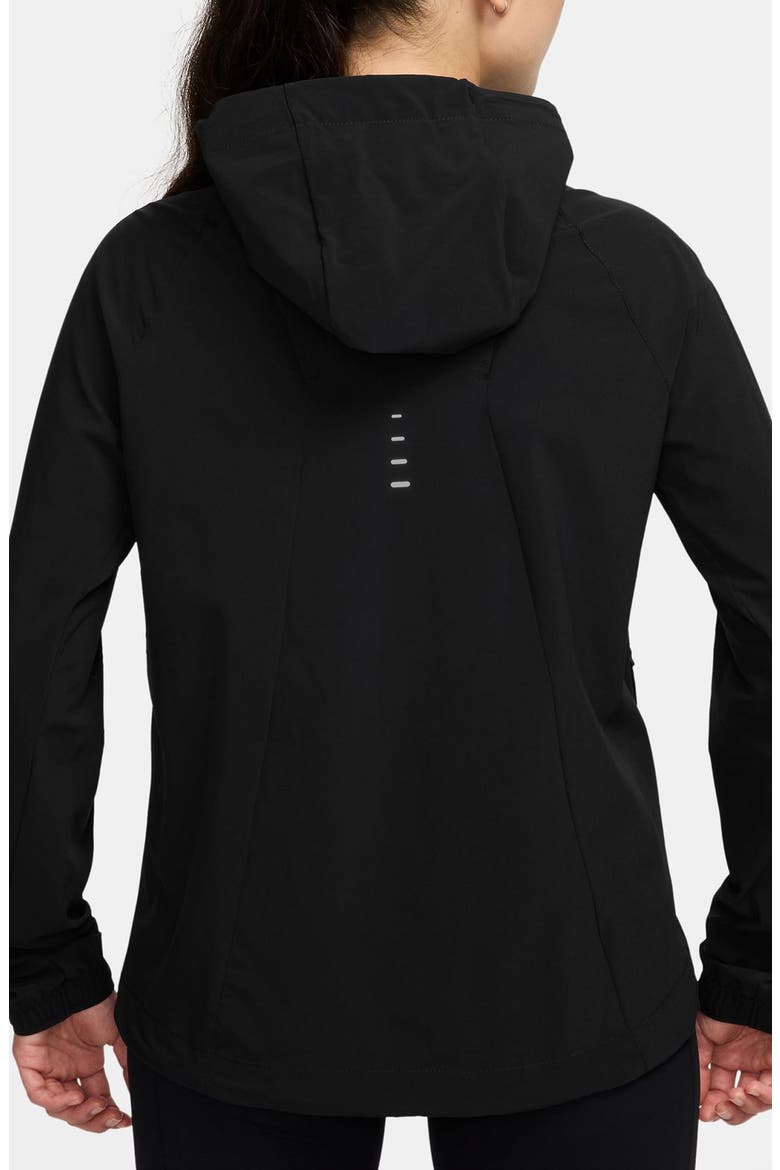 Swift Repel Packable Running Jacket, Alternate, color, 010 010 BLACK/REFLECTIVE SILV