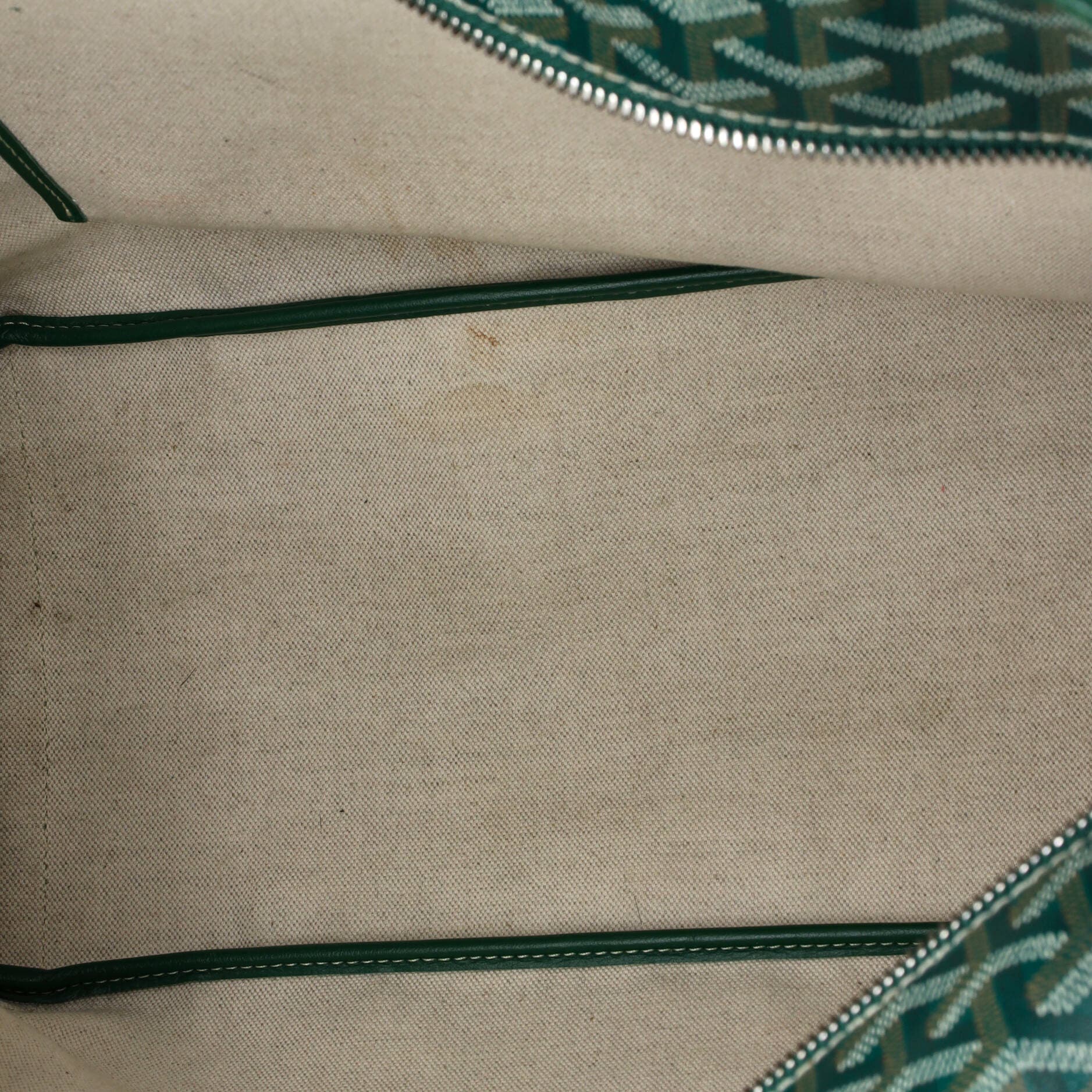 Artois Tote Coated Canvas MM, Alternate, color, Green