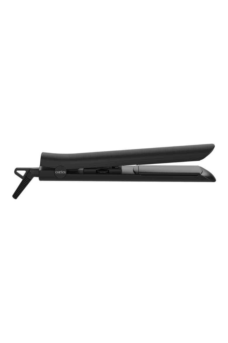 1-Inch Solid Ceramic Flat Iron, Main, color, BLACK