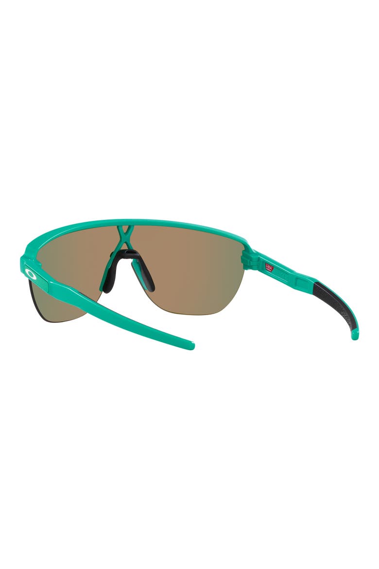 Corridor 42mm Semirimless Prizm™ Shield Sunglasses, Alternate, color, RUBY