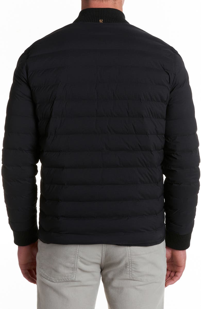 Billy Reid Baffle Water Resistant Bomber Jacket, Alternate, color,