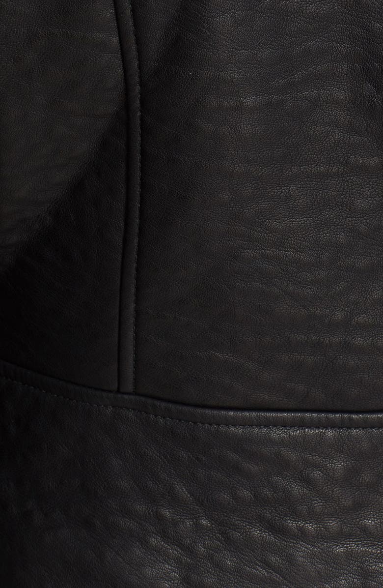 Free People 'Soho' Faux Leather Moto Jacket, Alternate, color, 