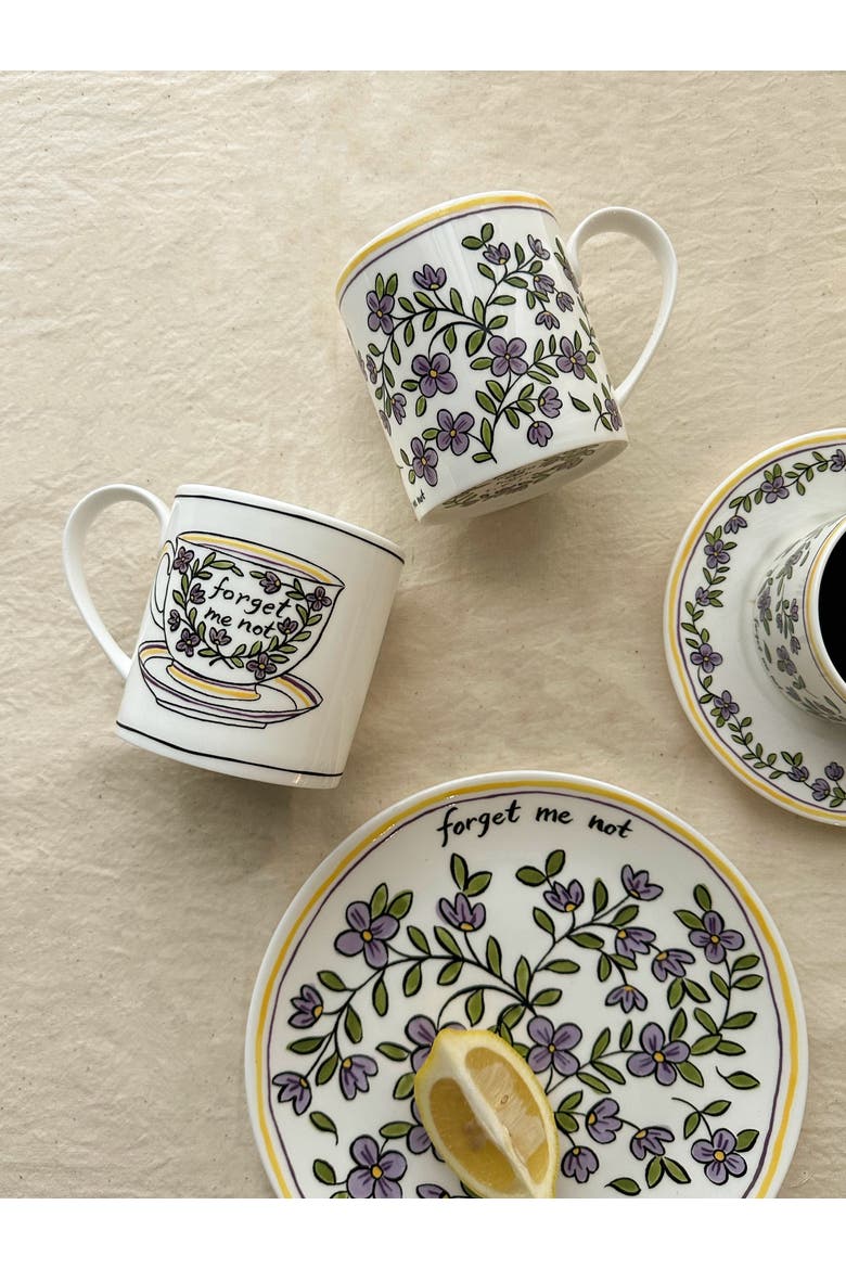 Heritage Forget Me Not Blooming Mug, Alternate, color, Multi