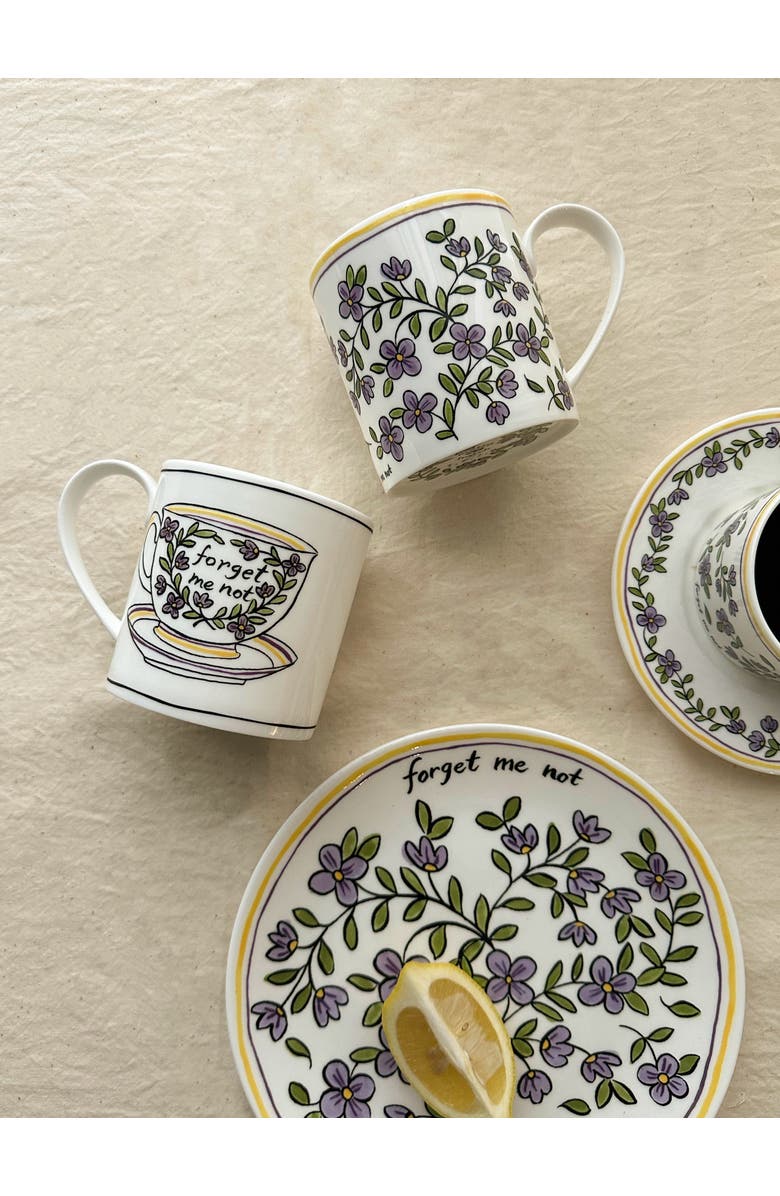 Twig New York Heritage Forget Me Not Blooming Mug, Alternate, color, Multi