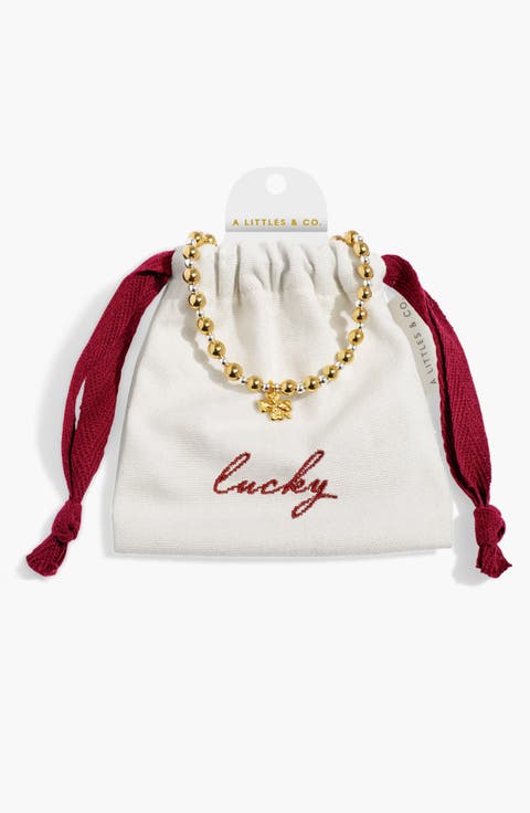 Words To Treasure 'Lucky' Bracelet