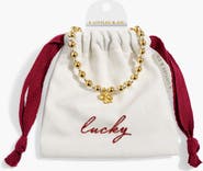 A Littles & Co Words To Treasure 'Lucky' Bracelet