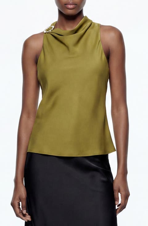 Nova Cowl Neck Top