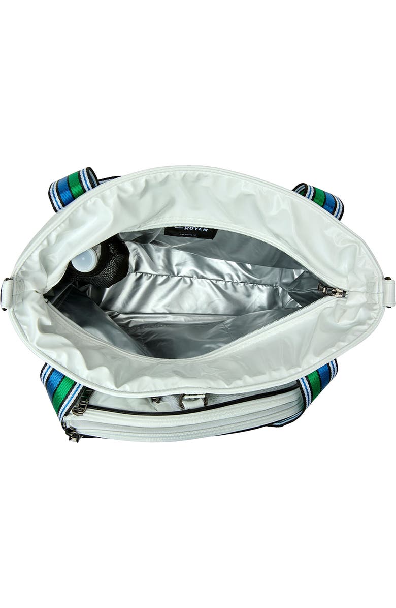 THINK ROYLN Ace of the Court Pickleball Bag, Alternate, color, White Patent