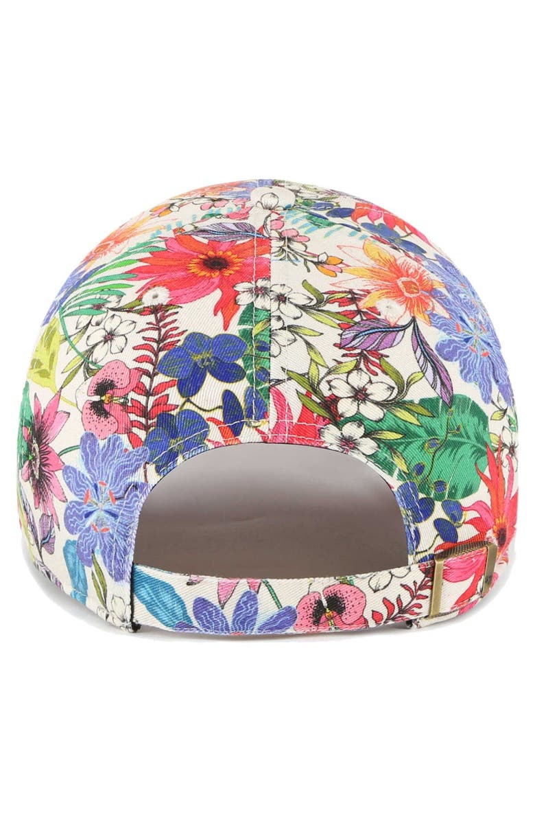 '47 Women's '47 Natural Clemson Tigers Pollinator Clean Up Adjustable Hat, Alternate, color,