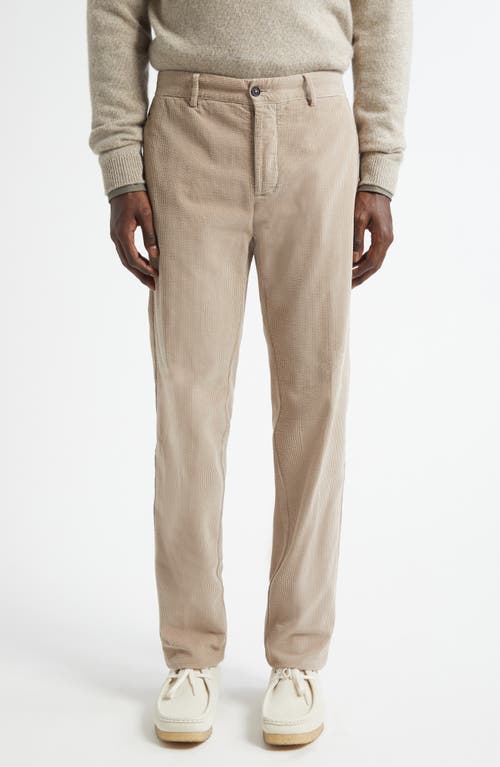 Massimo Alba Sloop Pinwale Corduroy Suit In Neutral