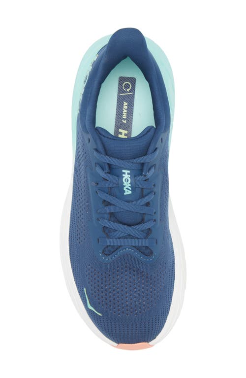 Hoka Arahi 7 Running Shoe In Blue