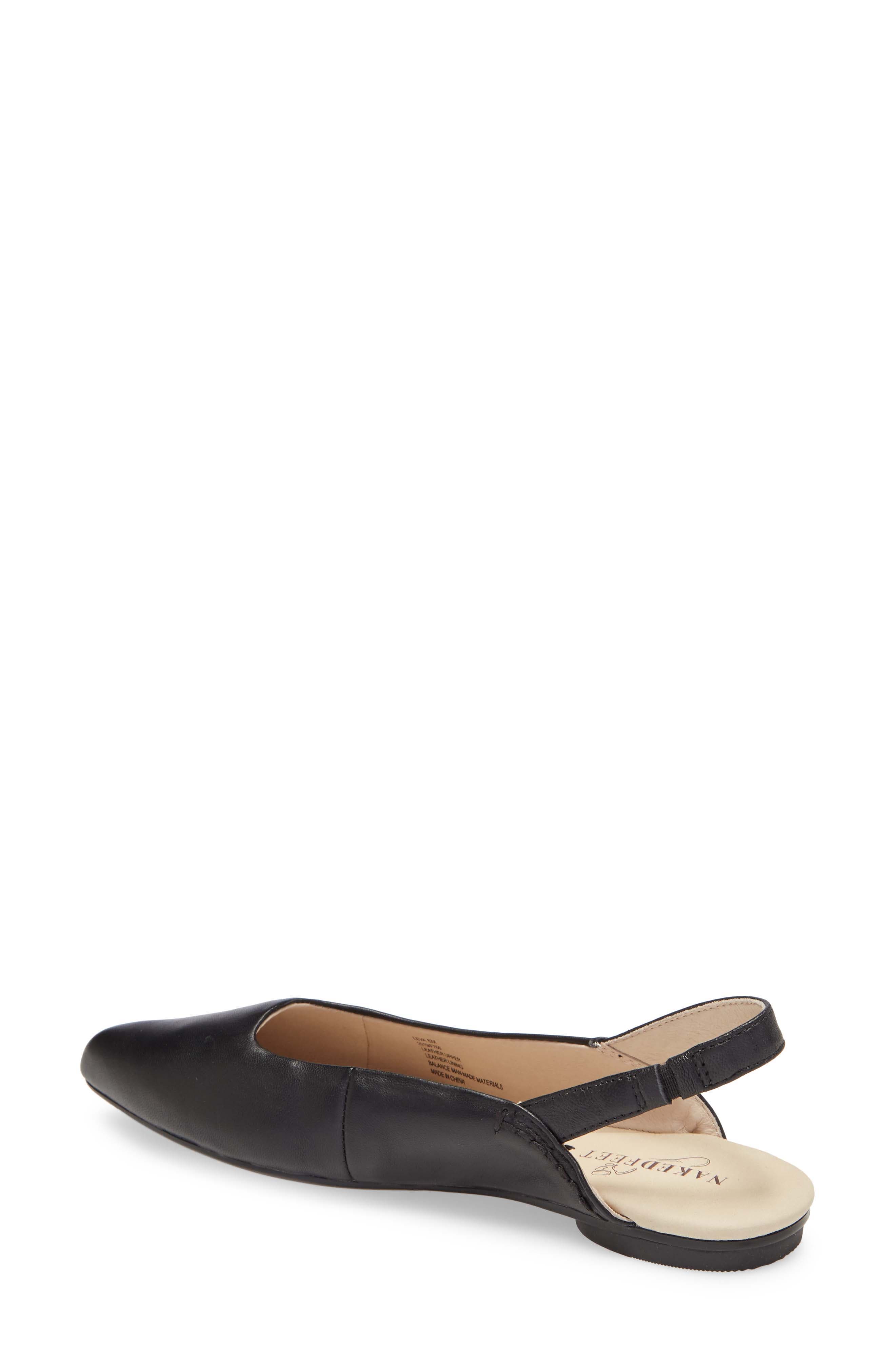 Naked Feet Leva Slingback Sandal, Alternate, color, 