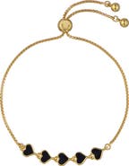 Ted Baker Harriet Enamel Heart Adjustable Bracelet