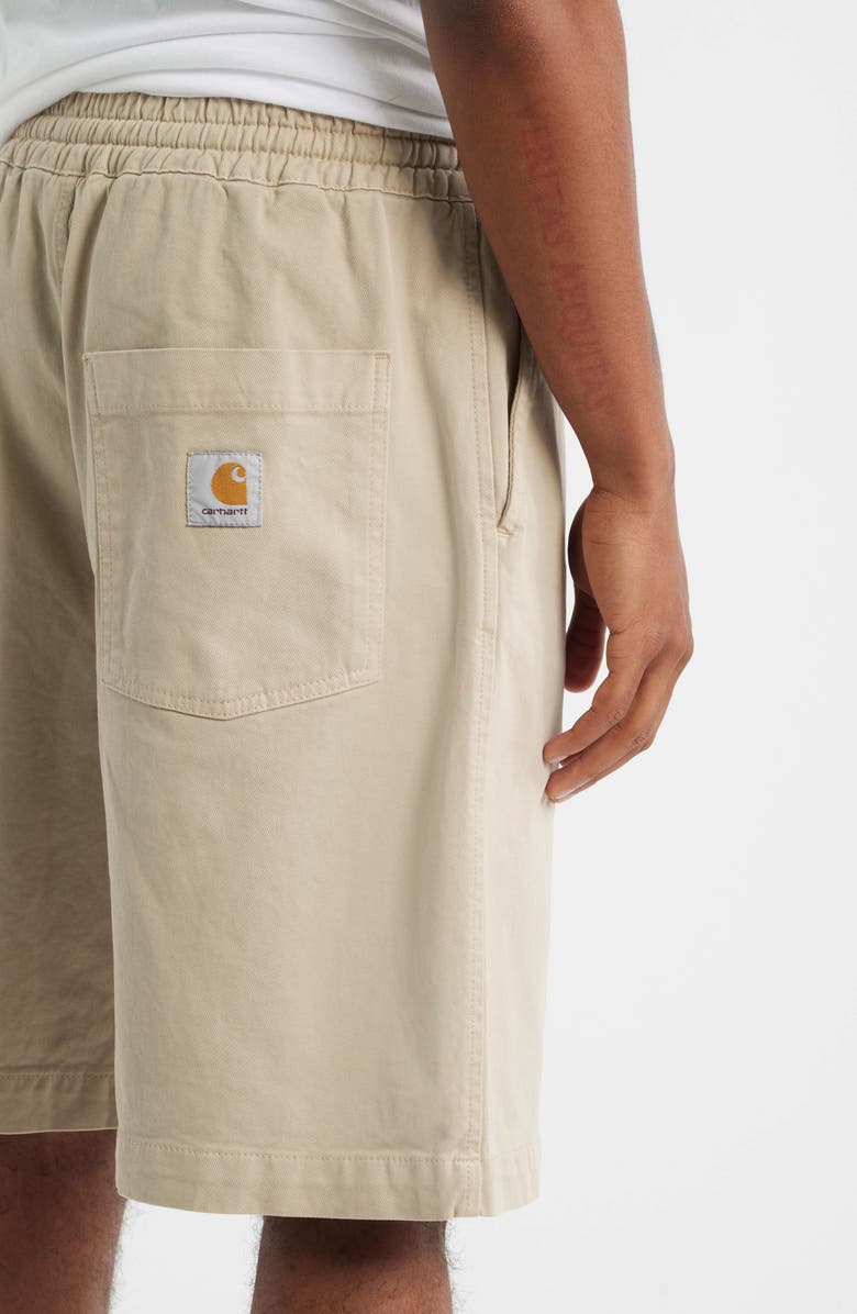 Carhartt Work In Progress Floyde Relaxed Fit Twill Shorts, Alternate, color, Wall Garment Dyed