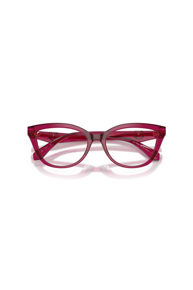 52mm Cat Eye optical glasses, Alternate, color, Violet