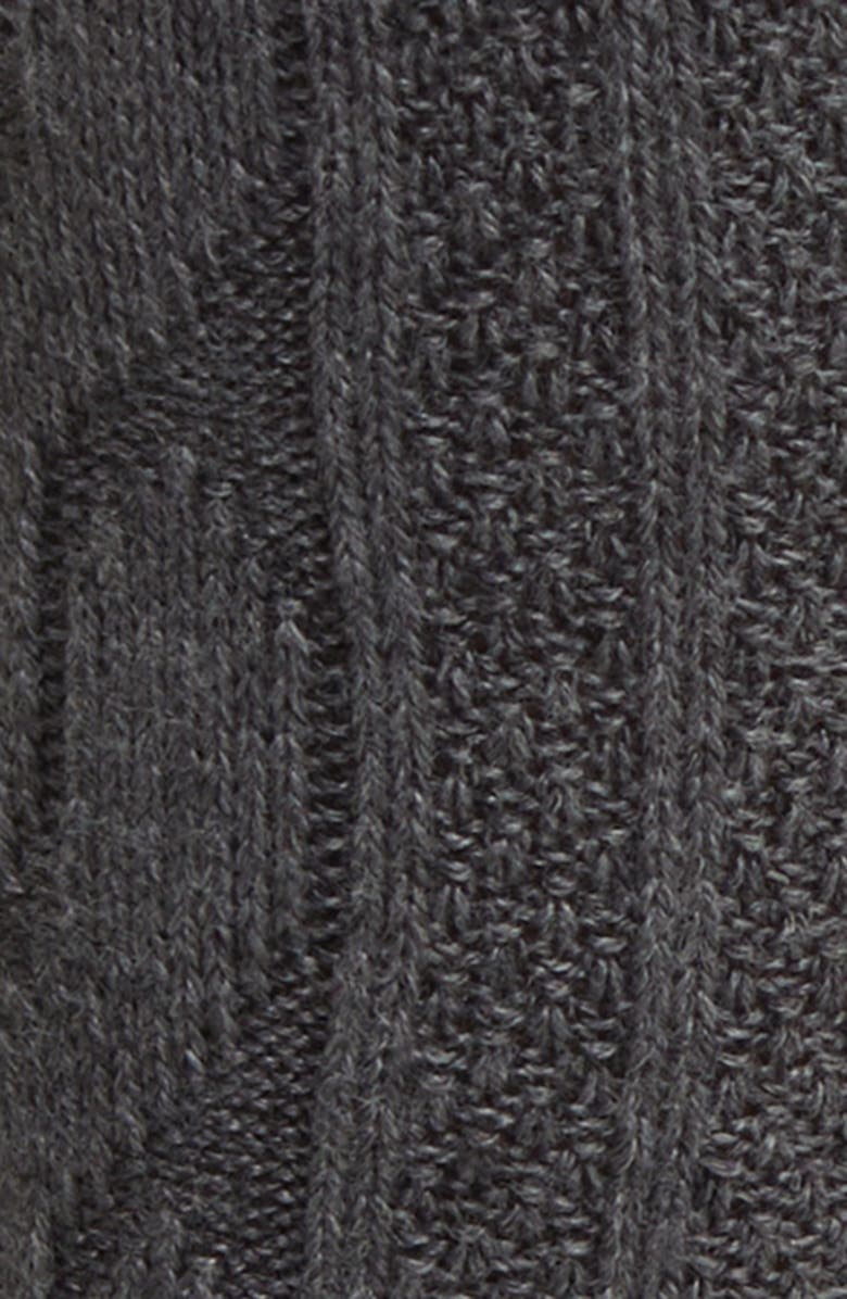 Hue Assorted 2-Pack Cable Knit Crew Socks, Alternate, color,