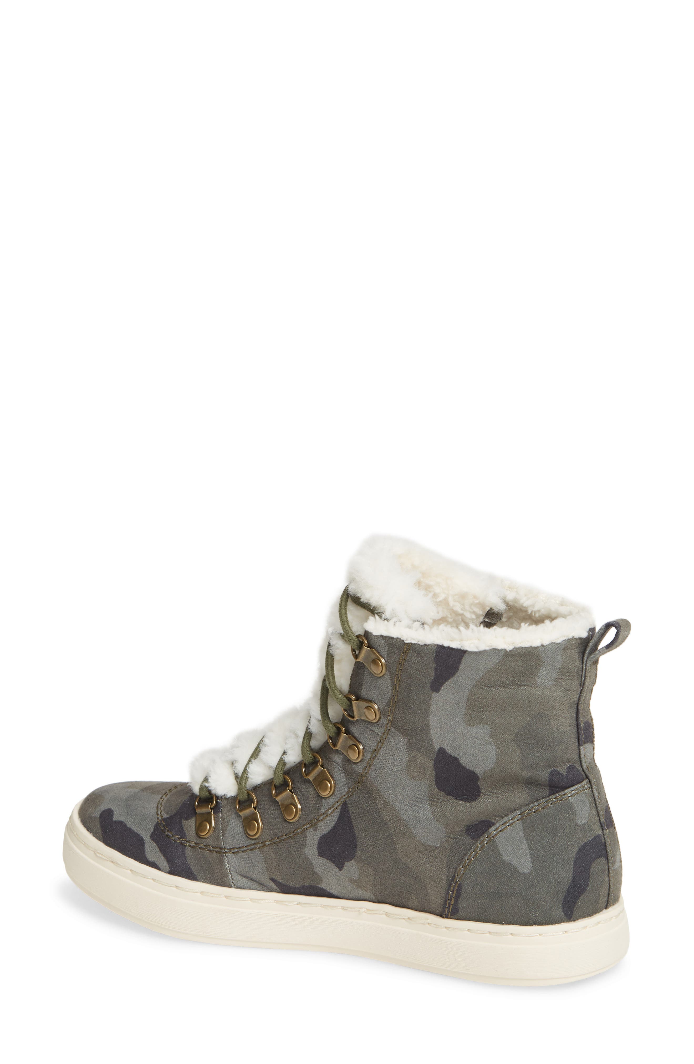 Take a Hike High Top Sneaker, Alternate, color, CAMO