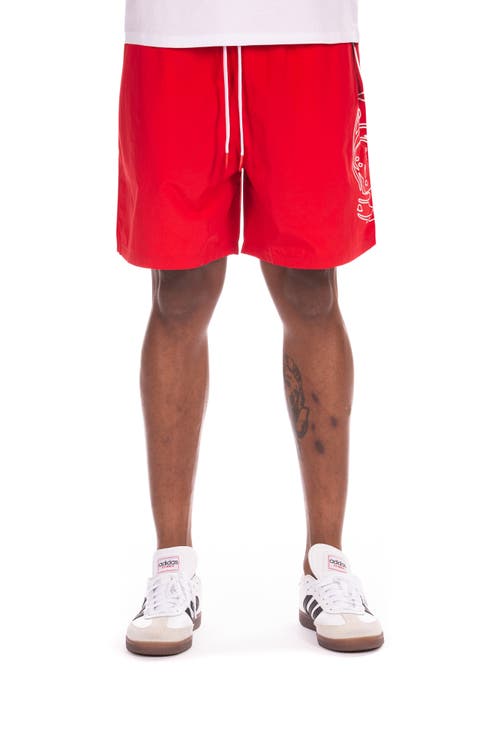 BB Helmet Nylon Drawstring Shorts
