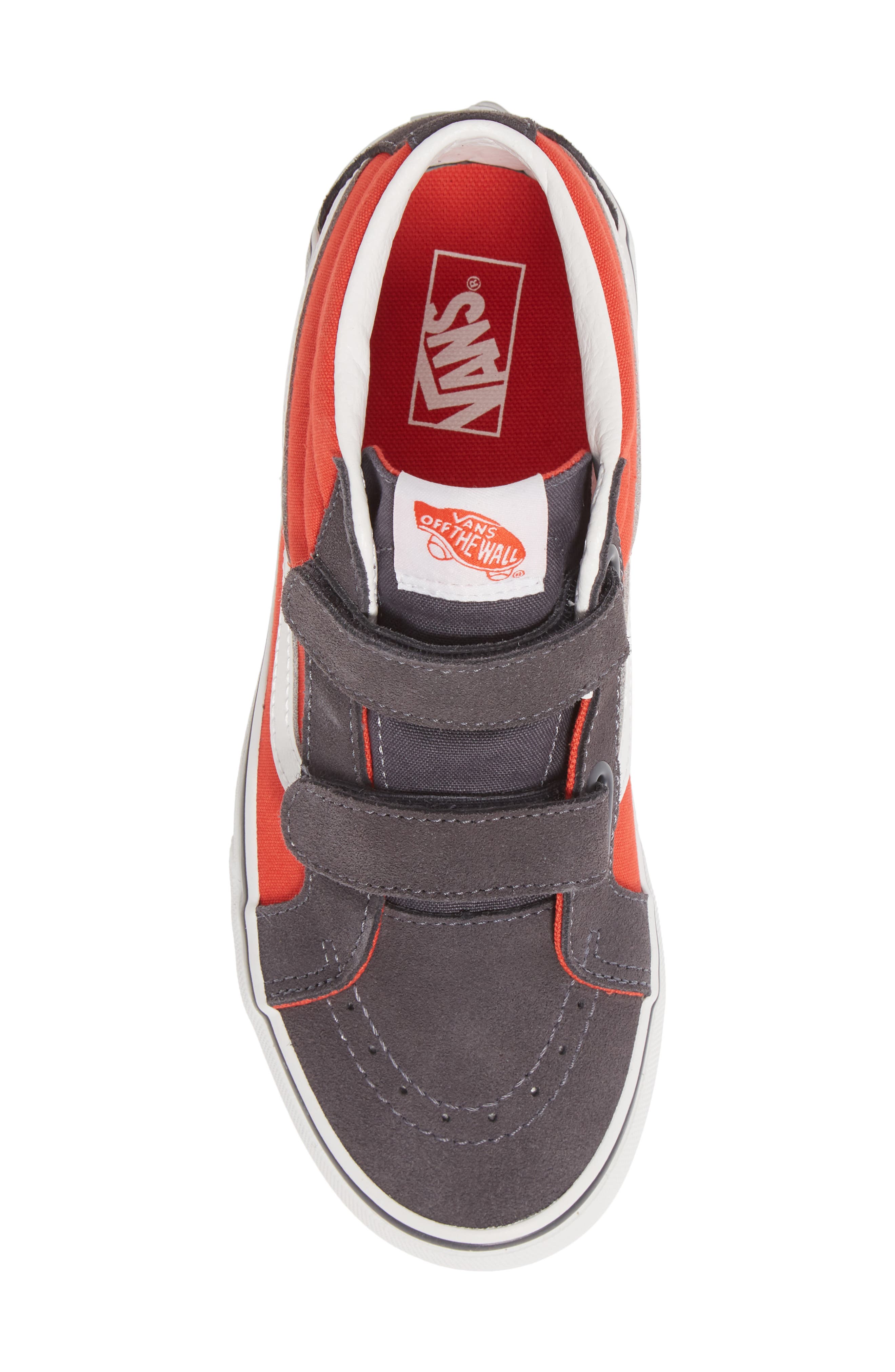Sk8-Mid Reissue V Sneaker, Alternate, color, GRENADINE/ PERISCOPE