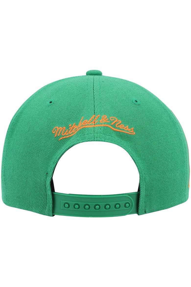 Men's Mitchell & Ness Green Boston Celtics 50th Anniversary Like Mike Snapback Hat, Alternate, color, Green