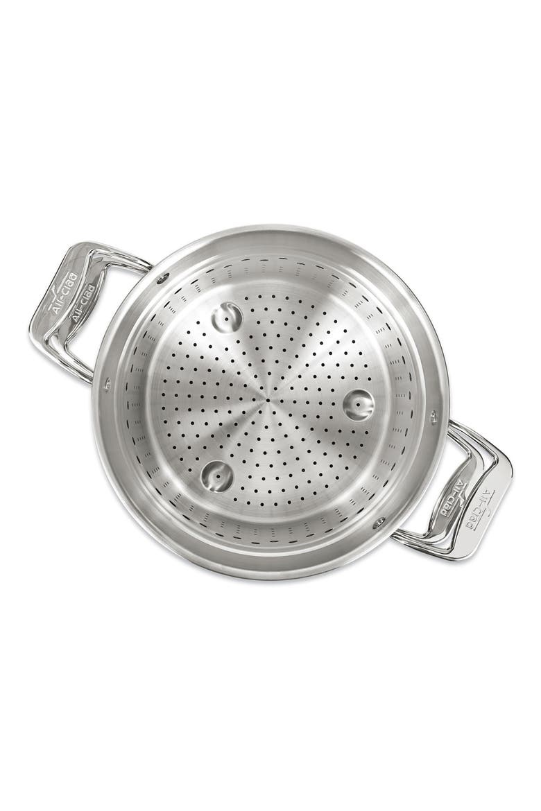 Simply Strain 8-Quart Stainless Steel Multipot with Insert, Alternate, color, SILVER