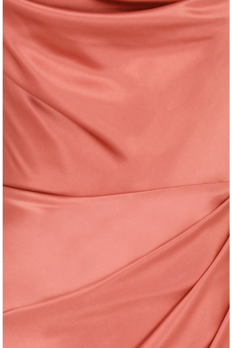 reva satin gathered corset dress house of cb 7139564