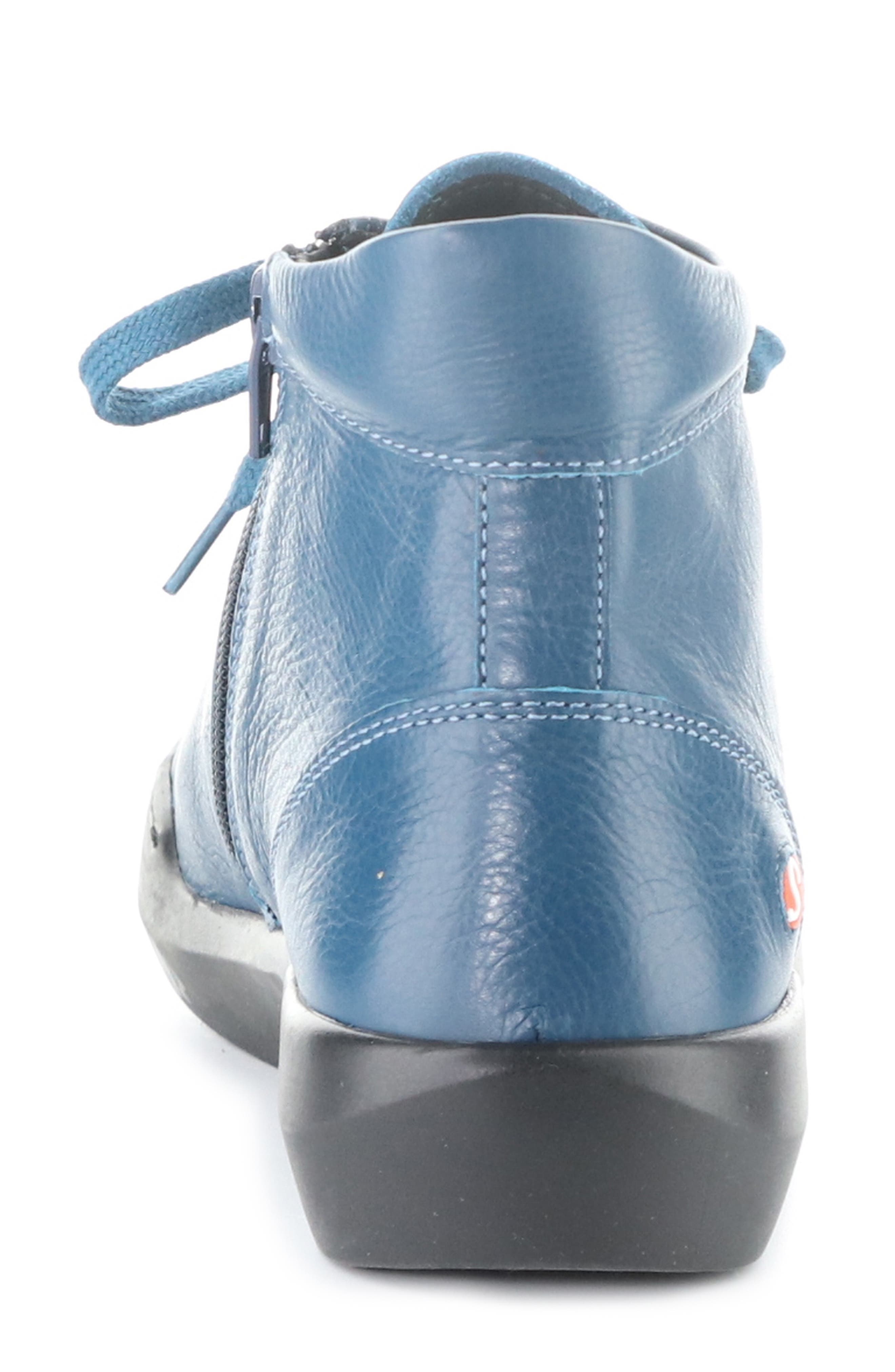 Softinos by Fly London Beji High Top Sneaker, Alternate, color, 008 Blue Denim