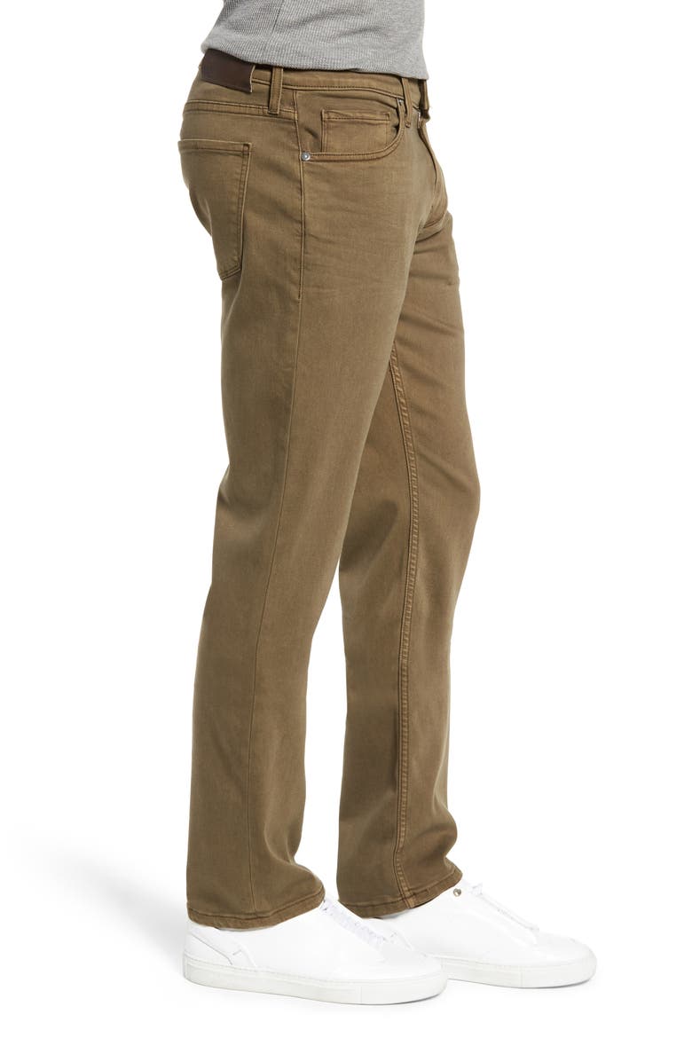 Transcend - Normandie Straight Leg Jeans, Alternate, color, VINTAGE ARTICHOKE
