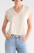 Nordstrom V-Neck Pima Cotton T-Shirt