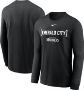 Nike Men's Nike Black Seattle Mariners Local Nickname Long Sleeve T-Shirt