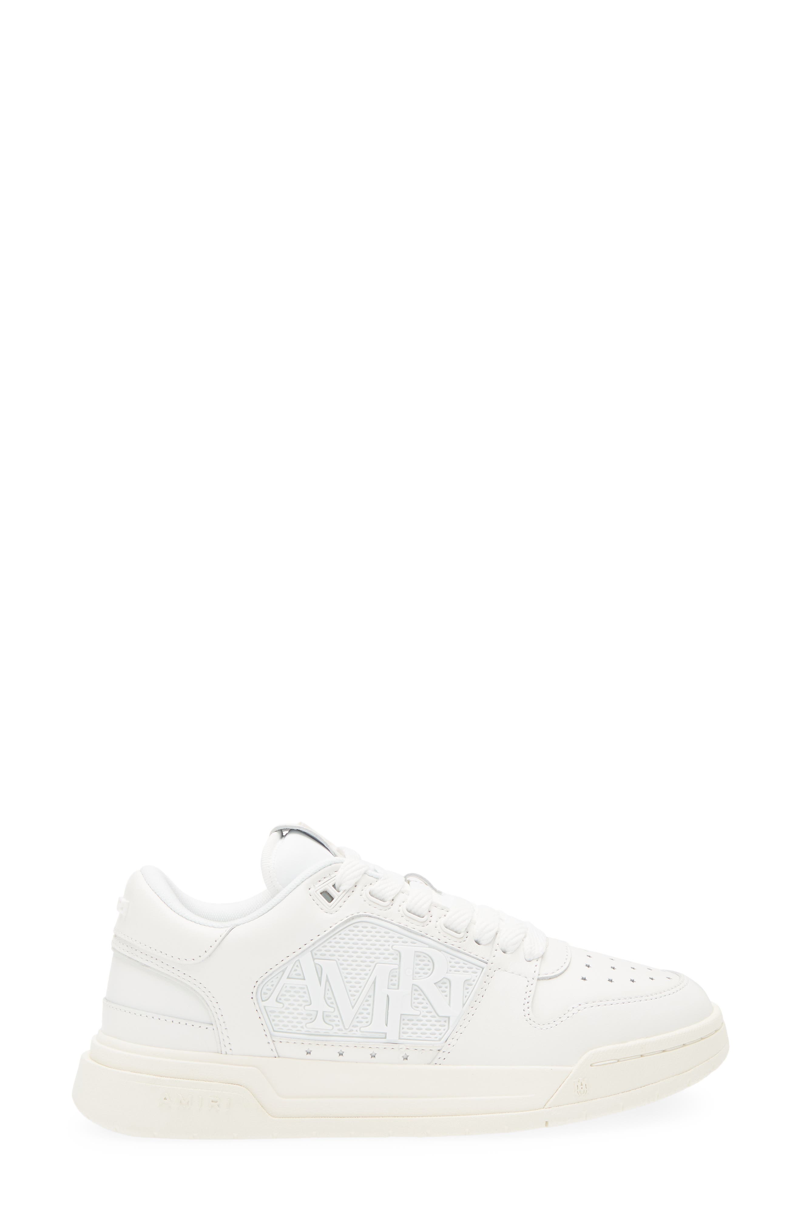 AMIRI Classic Low Top Sneaker, Alternate, color, White