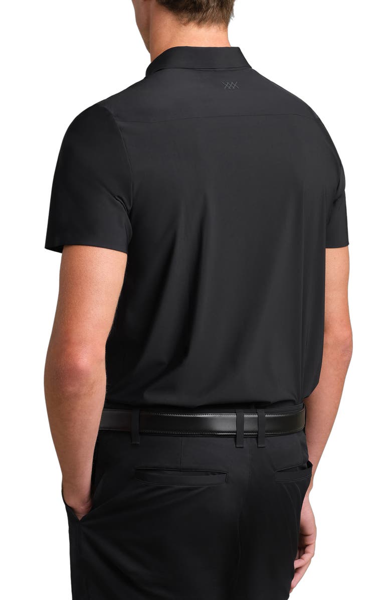 Rhone Approach Performance Polo, Alternate, color, Pure Black
