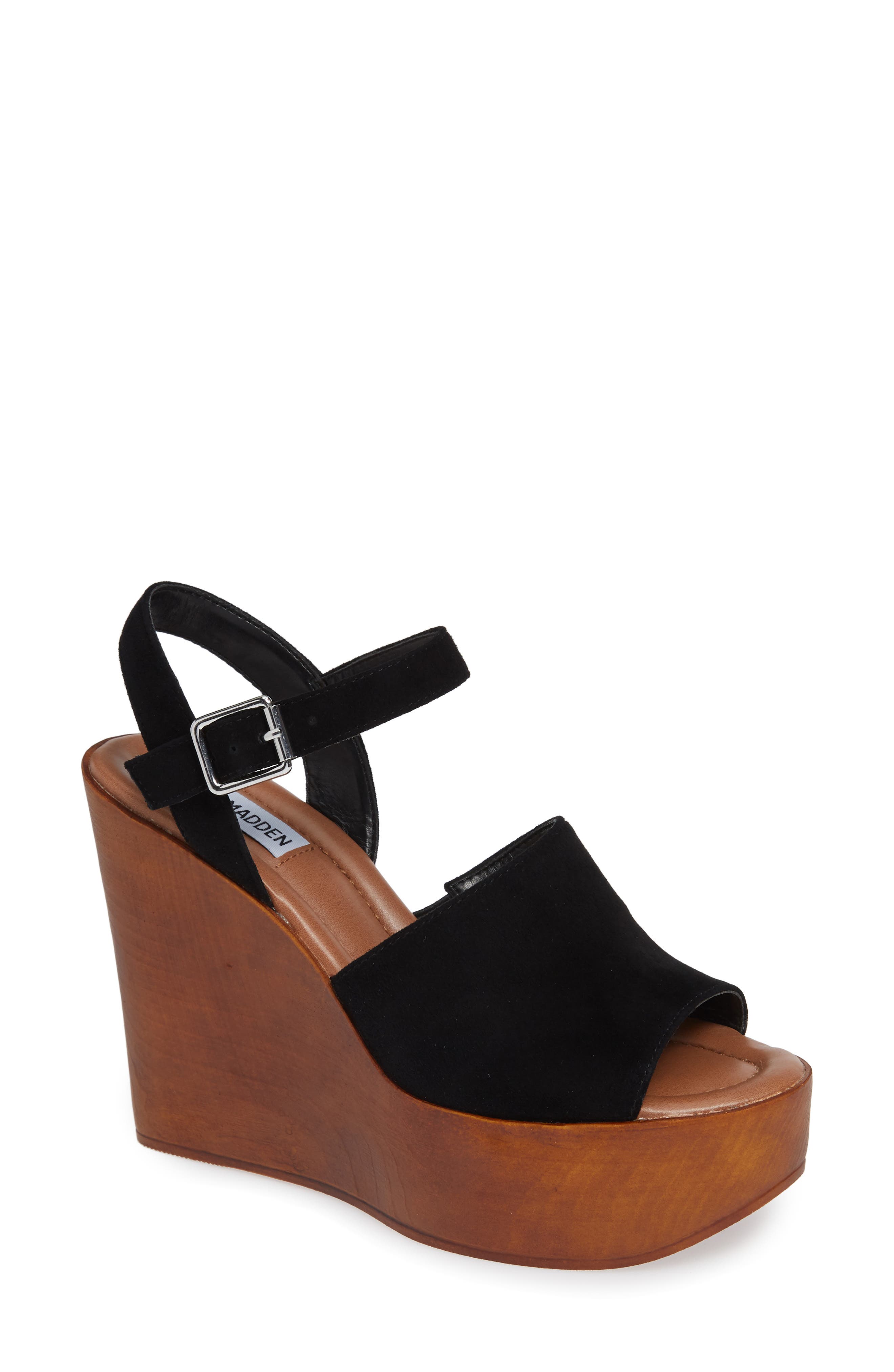 Steve Madden Bellini Wedge Sandal, Main, color, 