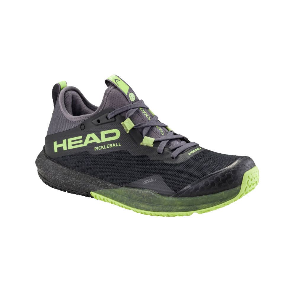 HEAD Motion Pro Mens Pickleball Shoes, Main, color, Black/Lime