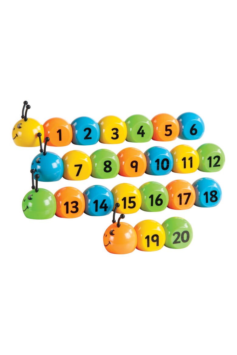 Magnetic Number Bugs 1-20, Main, color, Multicolored