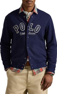 Polo Ralph Lauren Logo Fleece Bomber Jacket