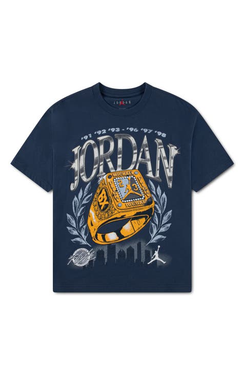 Kids' Skyline Rings Cotton Graphic T-Shirt (Big Kid)