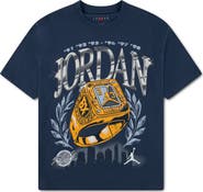 Jordan Kids' Skyline Rings Cotton Graphic T-Shirt