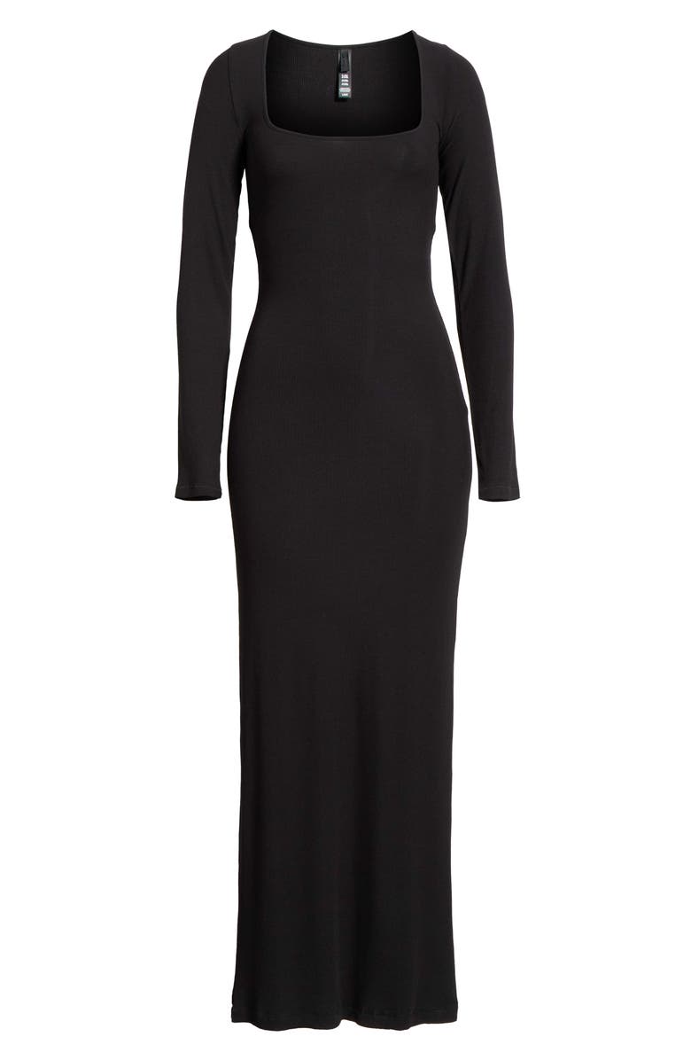 SKIMS Soft Lounge Long Sleeve Dress, Main, color, 