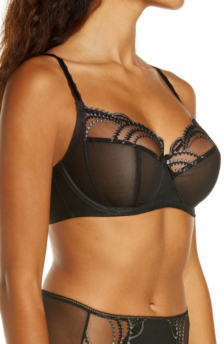 Wacoal Evocative Edge Underwire Bra, Alternate, color, 