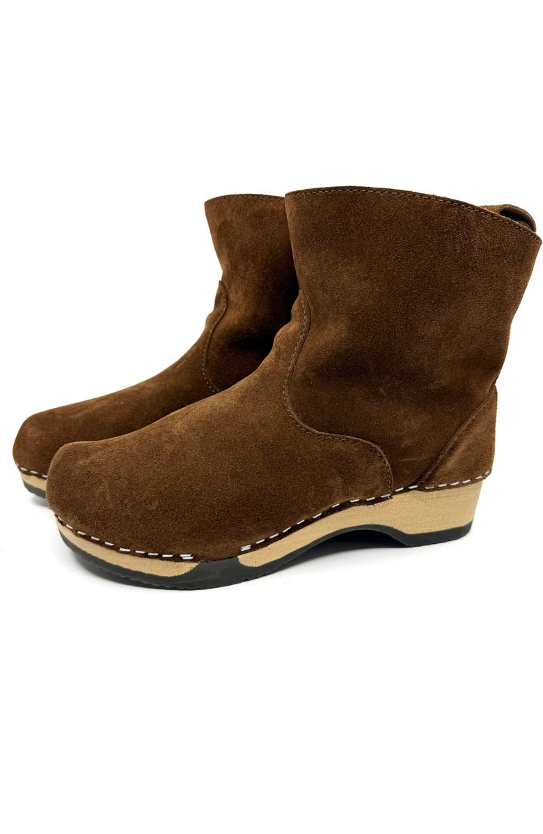 KUNSTEN Holly Genuine Shearling Boot, Alternate, color, Chocolate