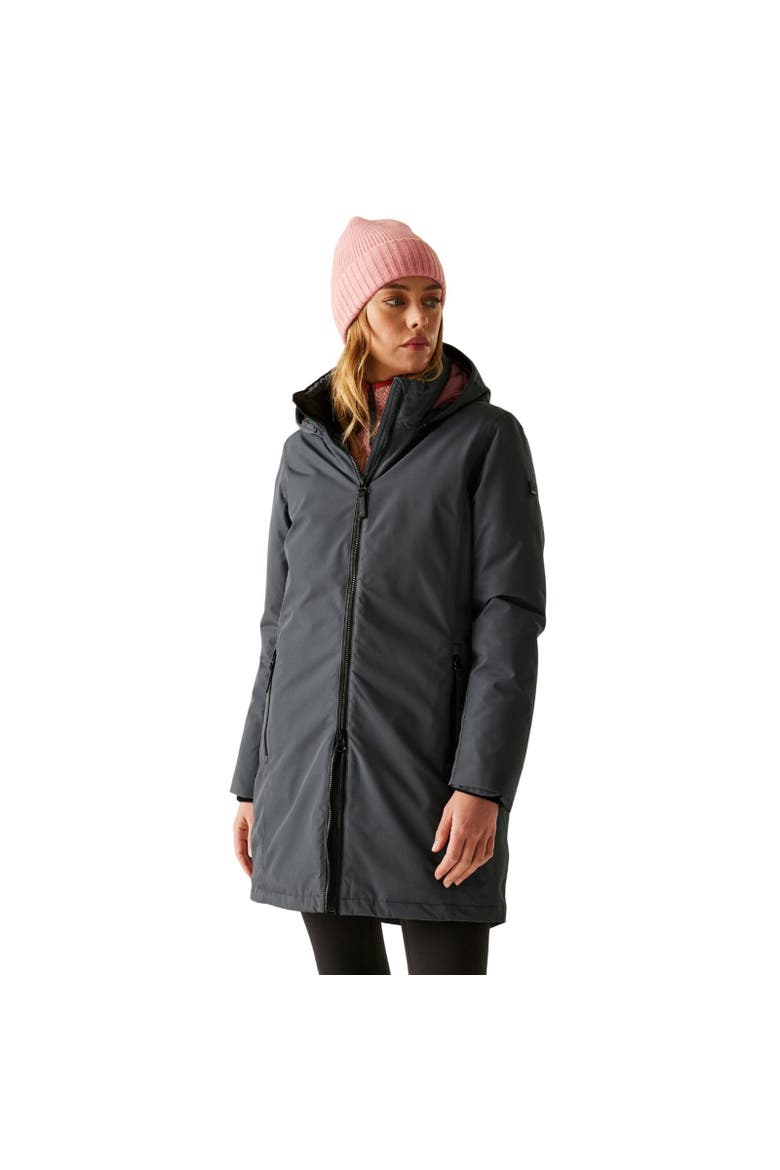 Marron Insulated Waterproof Jacket, Alternate, color, Seal Grey