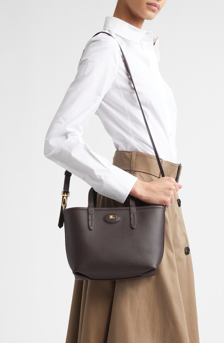 Burberry Medium Reversible Tote, Alternate, color, Peat/ Sand