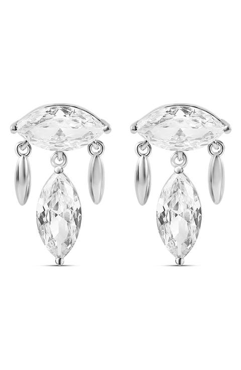 Marquise Chandelier Drop Earrings