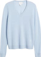 Caslon® Cashmere V-Neck Sweater