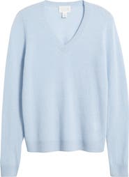 Caslon® Cashmere V-Neck Sweater